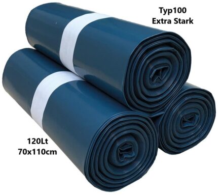 Müllsäcke  120 Liter Typ100 Blau 150Stk/Karton ab 24,90€